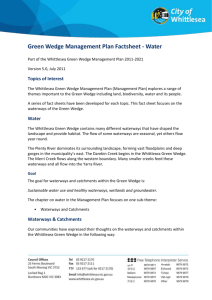 Green Wedge Management Plan Factsheet