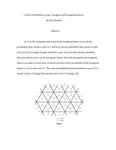Critical Probabilities on the Triangular and Hexagonal Lattices