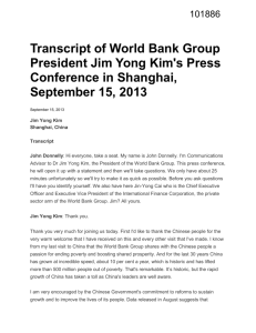 Transcript - World Bank