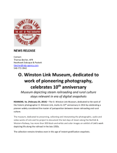 O. Winston Link Museum, dedicated to work of