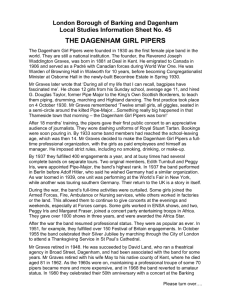 The Dagenham Girl Pipers