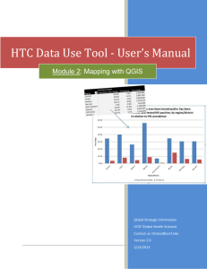 User`s Manual Module 2: Mapping in QGIS