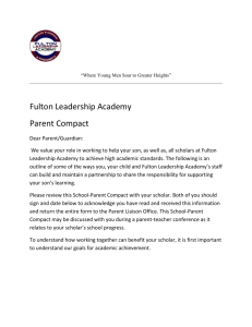 parent compact 2015-2016 - Fulton Leadership Academy