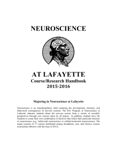 15-16 Handbook - Neuroscience