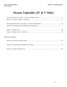 Oceans Topicality (JV & V Only) - Saint Louis Urban Debate League