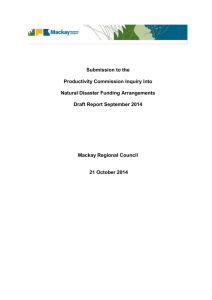 Submission DR133 - Mackay Regional Council