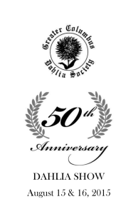 - Greater Columbus Dahlia Society