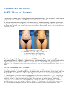 VASER Shape Ultrasound Article