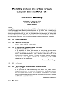 workshop programme
