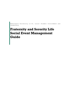 Fraternity and Sorority Life Social Event Management Guide