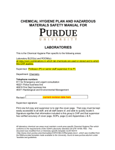 Hazards - Purdue University