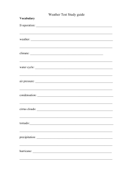 Worksheets Weather Map Worksheet 29 weather map worksheet 2 study guide science test chapter 8