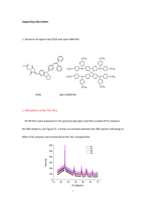 Supporting information 1. Structure of organic dye D102 and spiro