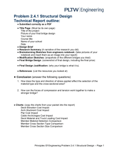 2.4.1.Technical Report outline
