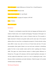 Research Paper Formatting Exercise