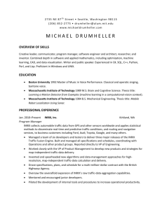 overview of skills - Michael Drumheller`s