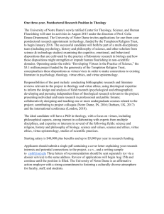 Postdoctoral Research Position in Theology