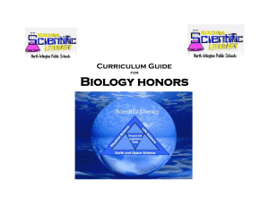 Science-Biology Honors