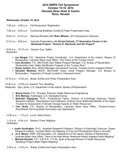 2014 NWRA Fall Symposium October 15
