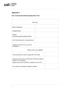2016 Teaching Scholar Application, reference and criteria forms