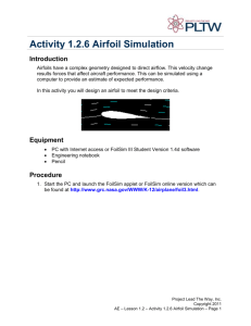A 1.2.6 Airfoil Simulation