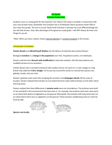 Evolution Study Guide _1_ - Mater Academy Lakes High School