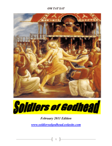 Soldiers of Godhead February 2011 Edition