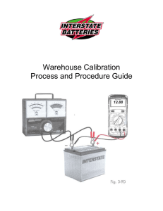 Calibration Process (Load Tester)