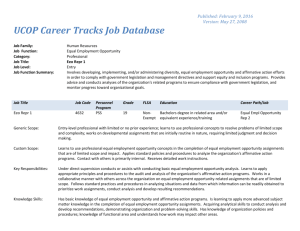 UCOP Career Tracks Job Database