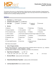 DRAFT: FH Nursing Student Clinical Placement Survey