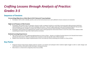 Crafting Lessons Through Analysis of Practice Grades