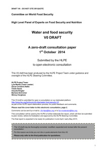 Water footprint - Food and Agriculture Organization of the United