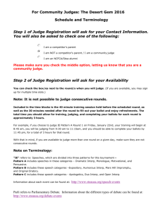 Community Judges