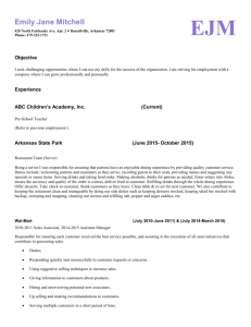 View Attached Resume
