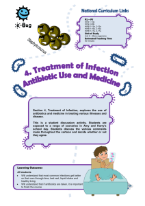 Antibiotic Use and Medicine - e-Bug