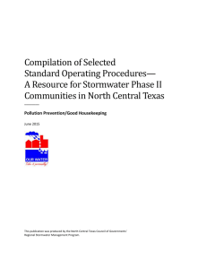 Compilation of Selected Standard Operating Procedures