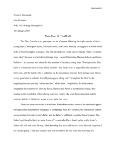 Major Paper #2 (First Draft)