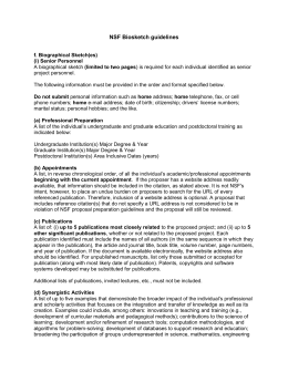 Cornell dissertation biographical sketch