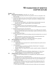 ch 10 outline