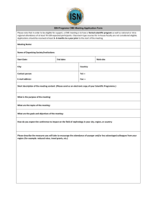 Continuing Medical Education Application Form
