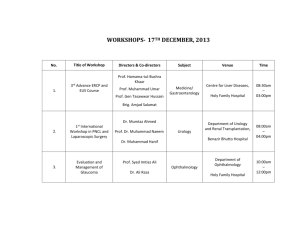 workshops- 17 th december, 2013