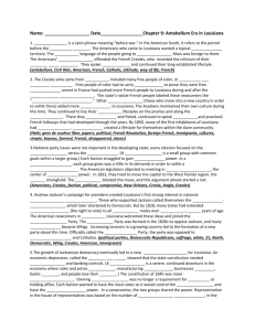 J.I. Watson Middle School - Ch 9 Notes With Answers worksheet