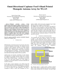 parameter of both antenna - Academic Science,International Journal