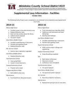 Supplemental Levy Information - Minidoka County School District #331