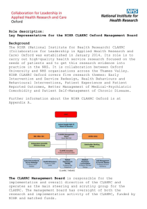 Role description Lay management board