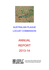 Annual report 2013-2014 - Department of Agriculture