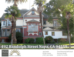 492 Randolph Street Napa, CA 94559
