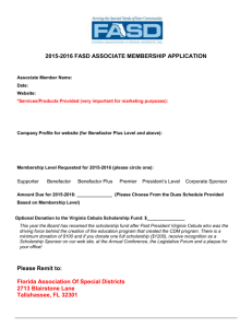 Associate Membership application here