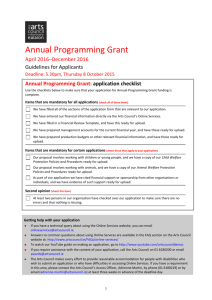 2016 Annual Programming Grant Guidelines DOC