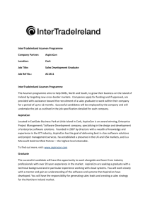 InterTradeIreland Acumen Programme Company Partner
